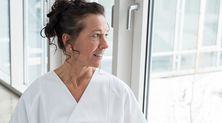 Pflegerin in Klinik