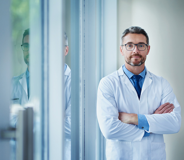 Arzt im Krankenhaus